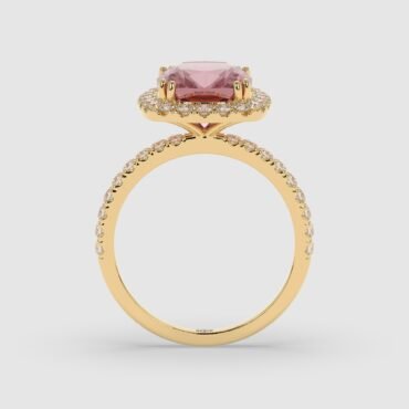 Delicate Pink Tourmaline Ring