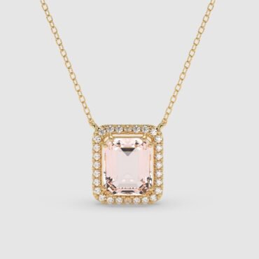 Spectrum Pink Morganite Pendant