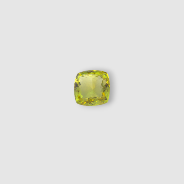 Certified Natural Yellow Cushion Topaz