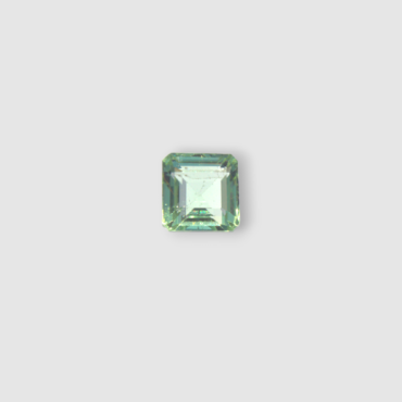 Certified Natural Green Square Tourmaline