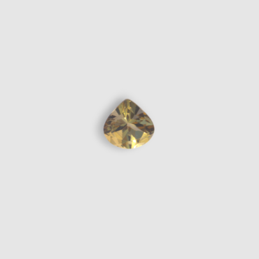 Certified Natural Yellow Citrine Pear