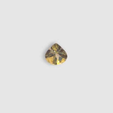 Certified Natural Yellow Citrine Pear