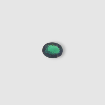 Certified Natural Green Oval Tourmaline