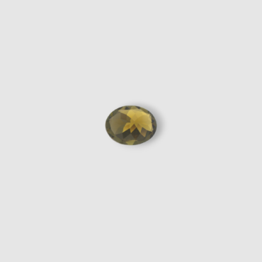 Certified Natural Yellow Oval Citrine